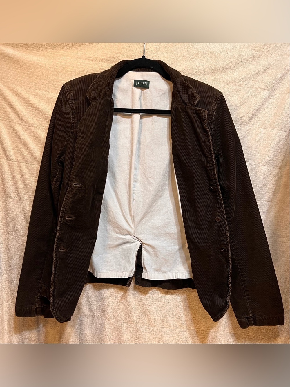 J.Crew Espresso Brown Corduroy Schoolboy Blazer Jacket - Picture 6 of 6